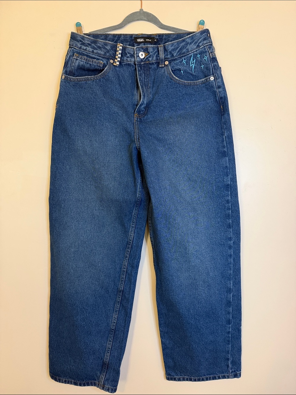 Vans Dark Blue Boyfriend Jeans